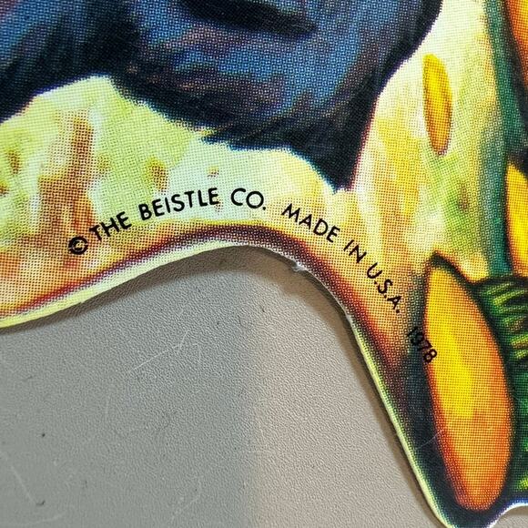 Lot of 3 Thanksgiving Die Cut Window Decorations Pilgrim Indian Beistle 1978 - Picture 7 of 9